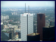 Views from CN Tower 06 - First Canadian Place, Scotia Place